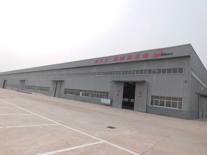 A corner of the factory area