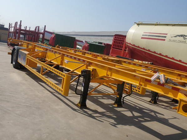 Container semi-trailer